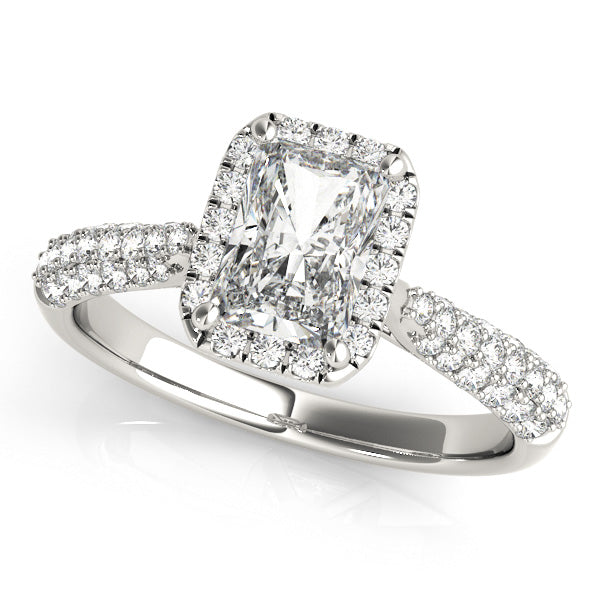 Pavé Diamond Engagement Rings - My Bridal Ring