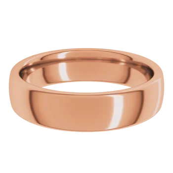 European Men's Classic Wedding Band