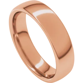 European Men's Classic Wedding Band