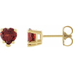 Load image into Gallery viewer, Garnet Pattern Stud Earrings for Women