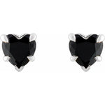 Load image into Gallery viewer, Women’s Black Onyx Stud Earrings