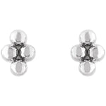 Load image into Gallery viewer, 14k Yellow Gold Bead Earrings