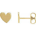 Load image into Gallery viewer, Asymmetrical Heart Earrings
