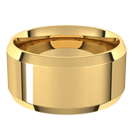 Load image into Gallery viewer, Beveled Edge Wedding Band For Women