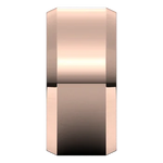 Load image into Gallery viewer, Beveled Edge Wedding Band For Women