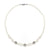 Pearl Rhinestone Wedding Necklace