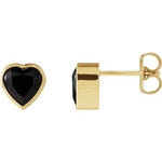 Load image into Gallery viewer, Fashionable Black Onyx Stud Earrings for Women