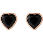 Load image into Gallery viewer, Fashionable Black Onyx Stud Earrings for Women
