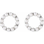 Load image into Gallery viewer, Dreamy Freshwater Pearl Earrings