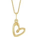 Load image into Gallery viewer, Petite Heart Necklace for Women’s Gifting