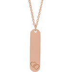Load image into Gallery viewer, Valentine’s Special Women’s Gift: Interlocking Hearts Necklace