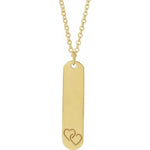 Load image into Gallery viewer, Valentine’s Special Women’s Gift: Interlocking Hearts Necklace