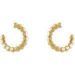 Load image into Gallery viewer, Stylish Jewellery for Women: Front Back Hoop Earrings