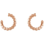 Load image into Gallery viewer, Stylish Jewellery for Women: Front Back Hoop Earrings