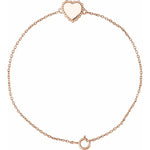 Load image into Gallery viewer, Stunning Heart Chain Bracelet for Women