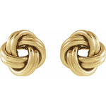 Load image into Gallery viewer, Anniversary Gifting Sterling Silver Knot Earrings
