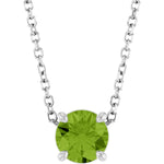 Load image into Gallery viewer, Vibrant Natural Peridot Necklace for Women