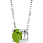 Load image into Gallery viewer, Vibrant Natural Peridot Necklace for Women