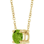 Load image into Gallery viewer, Vibrant Natural Peridot Necklace for Women