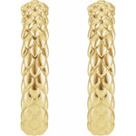 Load image into Gallery viewer, Stylish Jewellery for Women - 14k White Gold Hoop Earrings