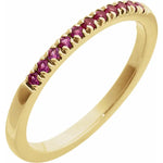 Load image into Gallery viewer, Dreamy Design July Birthstone Stackable Ring for Casual and Party Wear