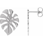Load image into Gallery viewer, Valentine’s Day Gift Monstera Leaf Earrings