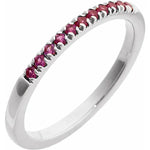 Load image into Gallery viewer, Dreamy Design July Birthstone Stackable Ring for Casual and Party Wear