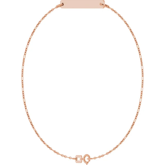 Personalized Engravable Bar Bracelet
