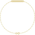 Personalized Engravable Bar Bracelet
