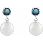 Load image into Gallery viewer, Trendy Jewellery for Women: Cabochon Drop Earrings