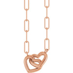 Load image into Gallery viewer, Trendy Gift Sets for Women: 18 Inch Heart Necklace