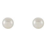 Load image into Gallery viewer, Unique Gift for Ladies- Freshwater White Pearl Earrings