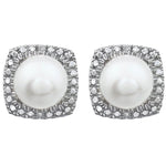 Load image into Gallery viewer, Nature-Inspired and Vintage June Pearl Birthstone Earrings for Her
