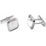Load image into Gallery viewer, Posh Mens Cufflinks In Sterling Silver
