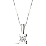 Load image into Gallery viewer, Gold Solitaire Round Diamond Pendant - Gorgeous Diamond Gifts for Women