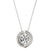 Brilliant Design Round Bezel Diamond Pendant for Her