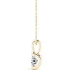Load image into Gallery viewer, Minimalist Solitaire Round Diamond Women’s Pendant Design