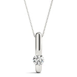 Load image into Gallery viewer, Classic Beauty Gold Solitaire Pendant for Women