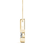 Load image into Gallery viewer, Classic Beauty Gold Solitaire Pendant for Women