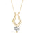Gold Diamond Solitaire Pendant - Bold and Bright Gifts For Women