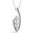 Round Diamond Three Stone Pendant