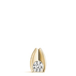 Load image into Gallery viewer, Bezel Set Round Diamond Solitaire Pendant - Luxury Gift for Women