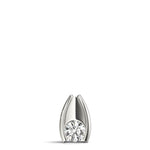 Load image into Gallery viewer, Bezel Set Round Diamond Solitaire Pendant - Luxury Gift for Women
