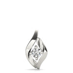 Load image into Gallery viewer, Round Diamond Solitaire Pendant