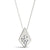 Elegant and Charming Women’s Solitaire Pendant with a Bezel Setting