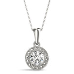 Load image into Gallery viewer, Solitaire Diamond Pendant For Women