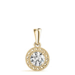 Load image into Gallery viewer, Solitaire Diamond Pendant For Women