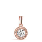 Load image into Gallery viewer, Solitaire Diamond Pendant For Women