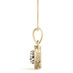 Load image into Gallery viewer, Solitaire Diamond Pendant For Women