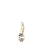 Load image into Gallery viewer, Oval Halo Fashion Diamond Pendant